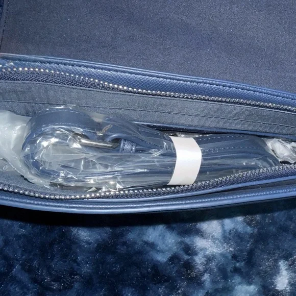 Elegant Navy Blue Women's Bag - Picture 5 of 5